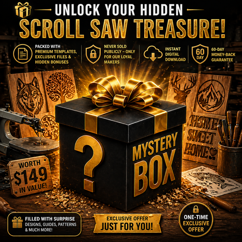 Scroll Saw Art Mystery Box